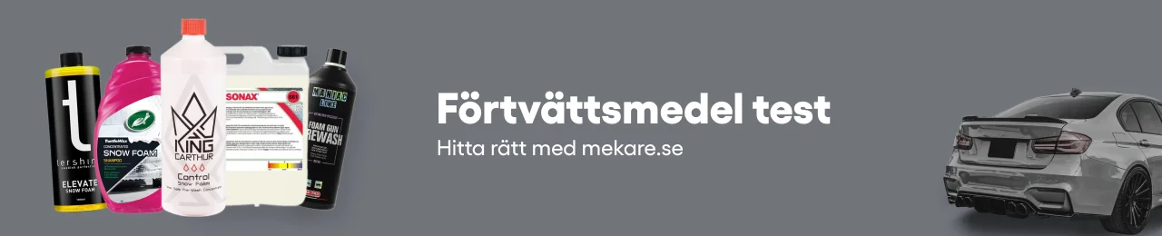 Förtvättsmedel test