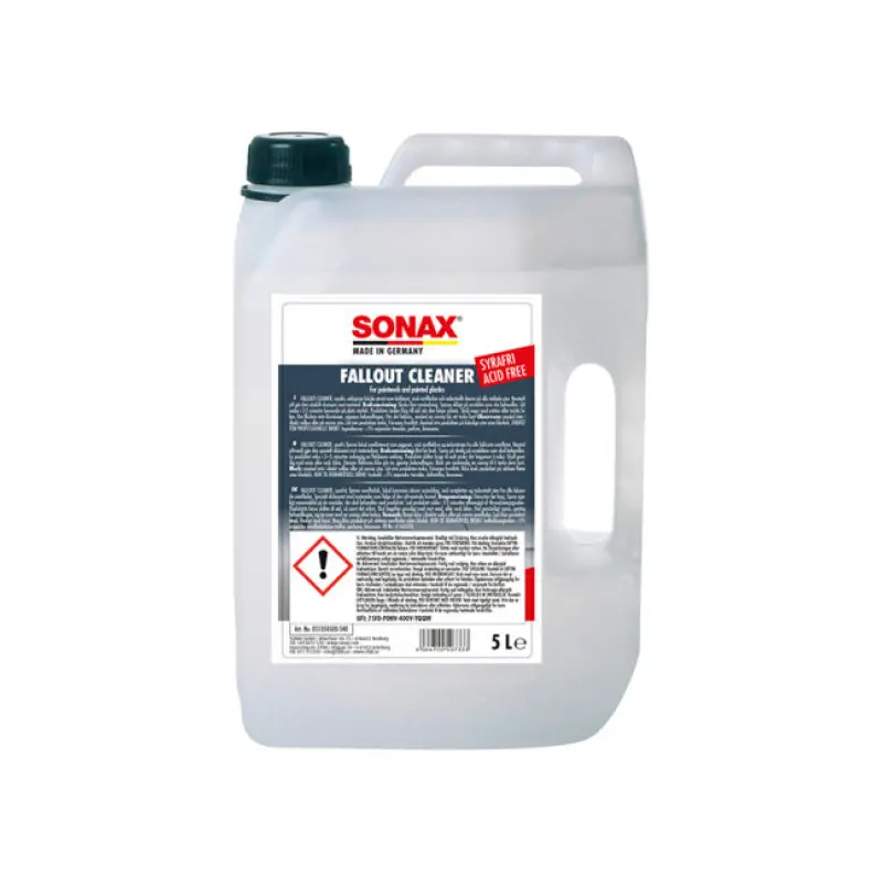 Sonax Fallout Cleaner - Flygrostlösare Dunk 5 l