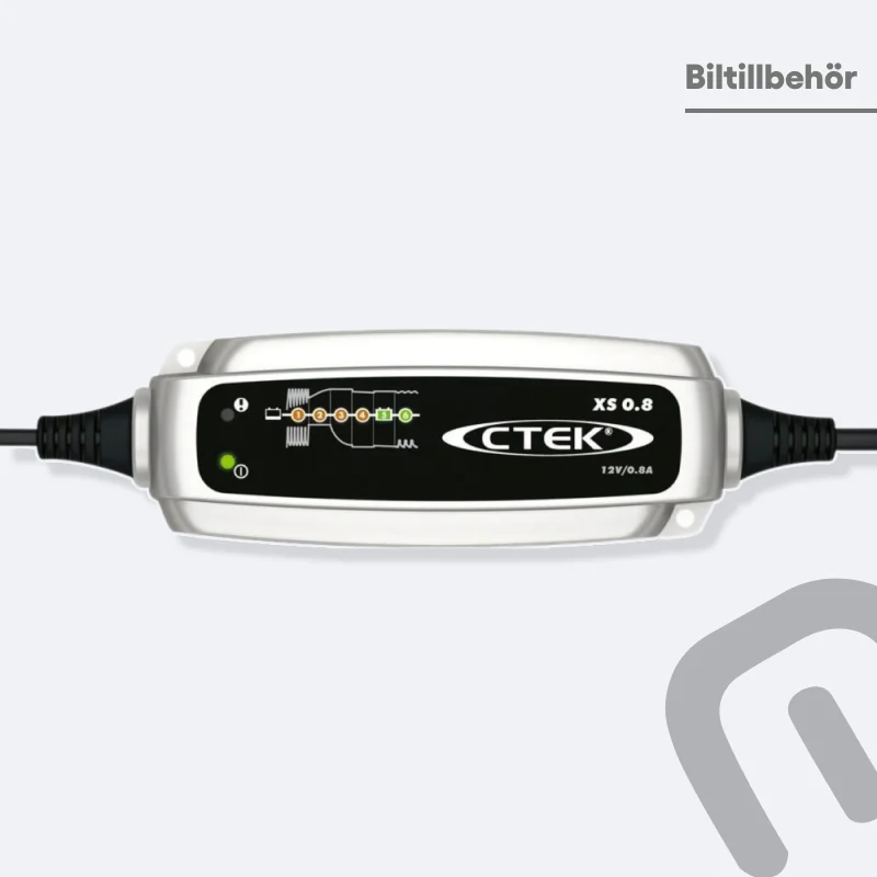 CTEK XS 0.8A, 12V Batteriladdare