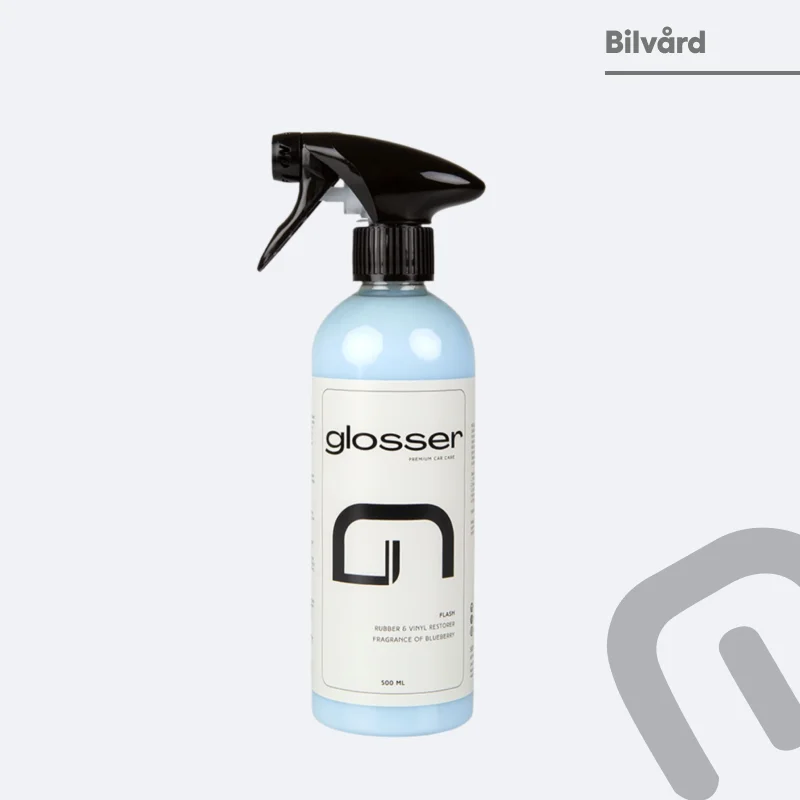 Glosser Flash Rubber & Vinyl Restorer - Plast- & Gummibehandling