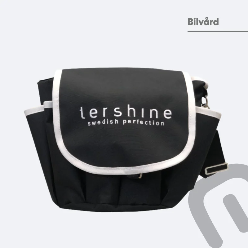 Bilvårdsväska tershine Detailing Bag, Svart/Vit